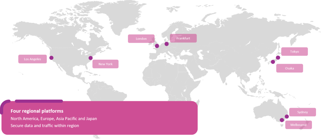 Webex Calling Wallboard Data Privacy Regions